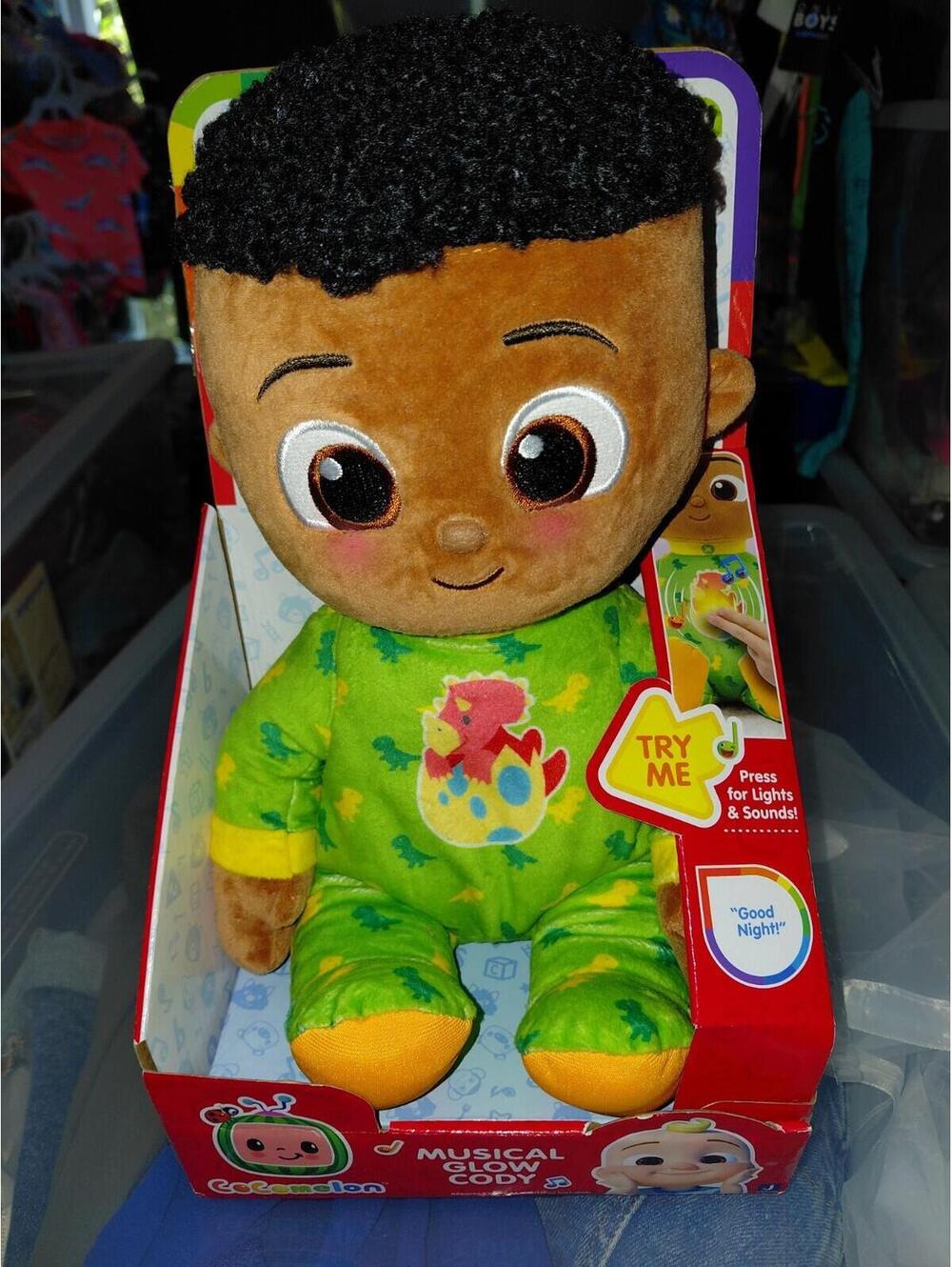 Coco melon musical glow Cody doll plays dream songs nap time songs